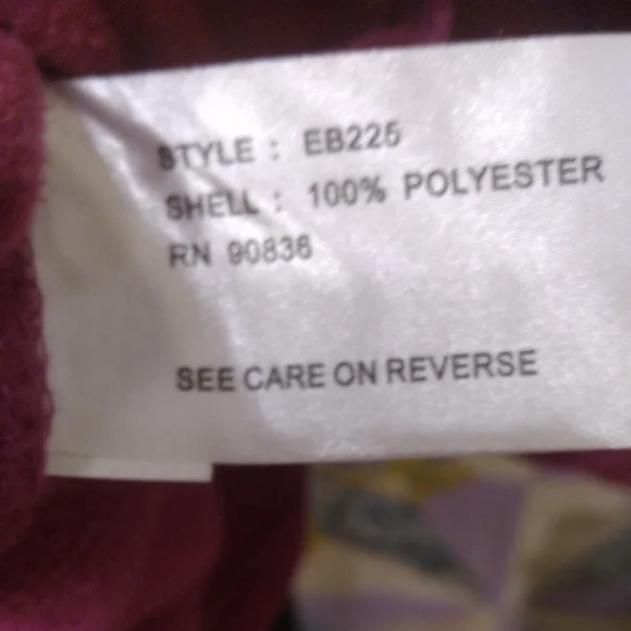 Eddie Bauer Fleece Activewear Jacket - Picture 6 of 6